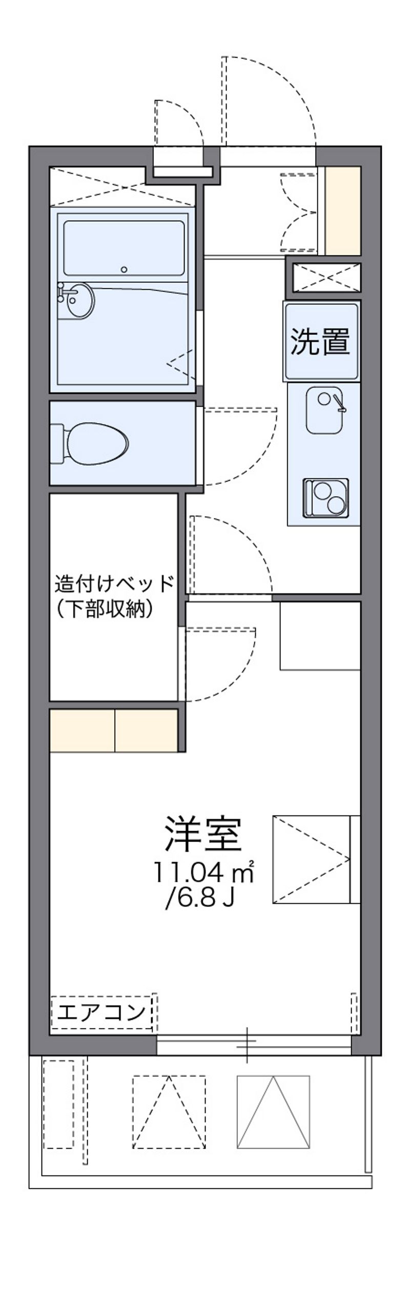 leopalace Charme Takara Floor plan