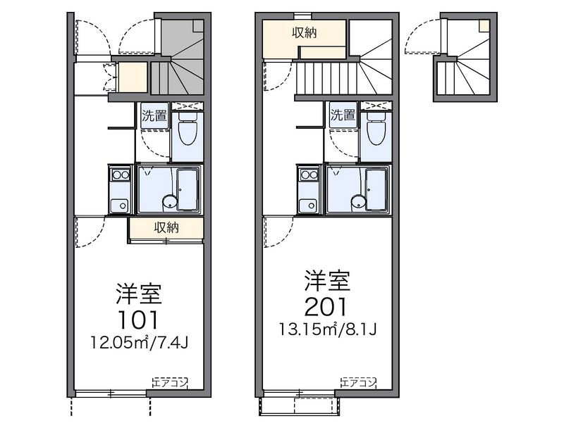 レオネクストやよい 間取図