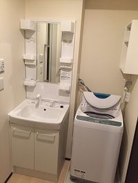 レオネクストレイクサイド 洗面所