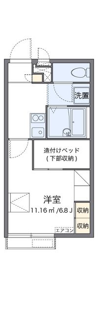 レオパレス英 間取り図