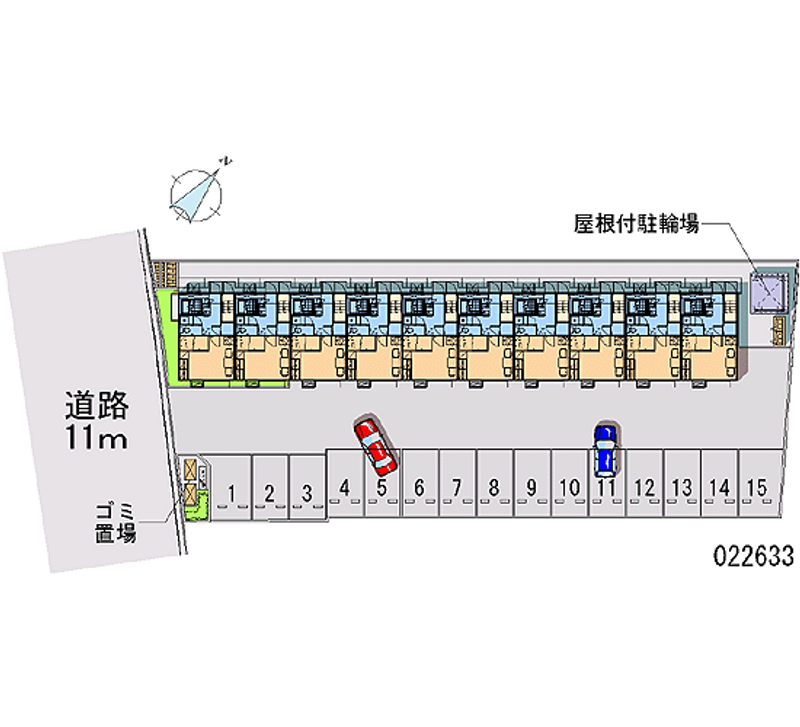 22633月租停车场