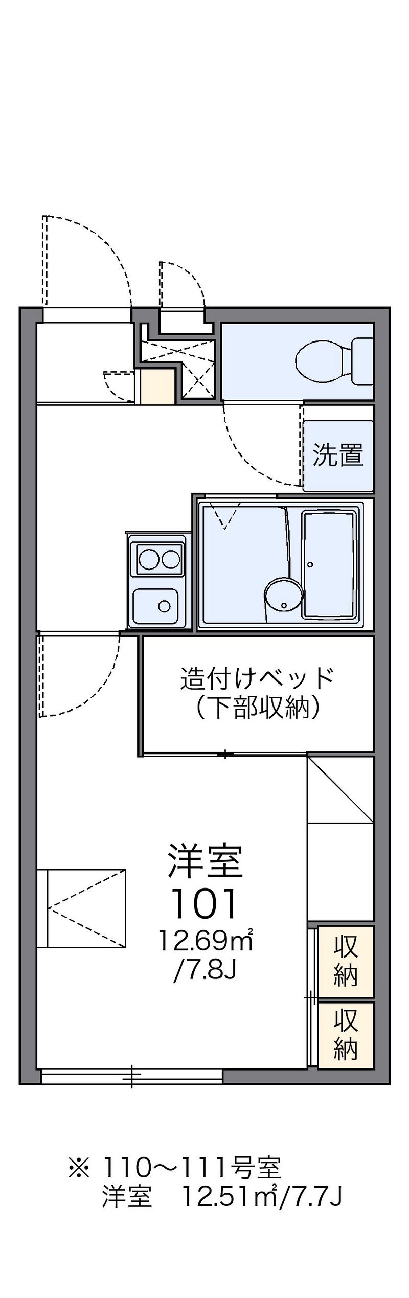 レオパレスＡＮＧＥＬＯ 間取図