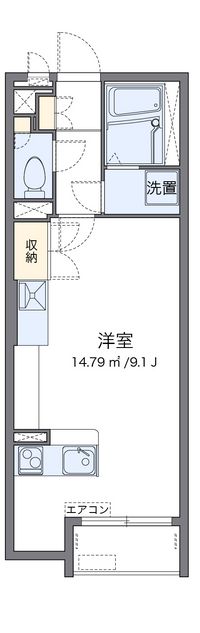 ミランダ錦城 間取り図