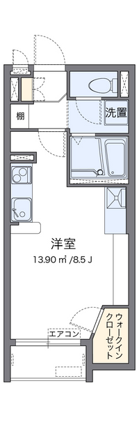 ミランダゾンマー 間取り図