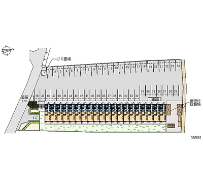 39661 Monthly parking lot