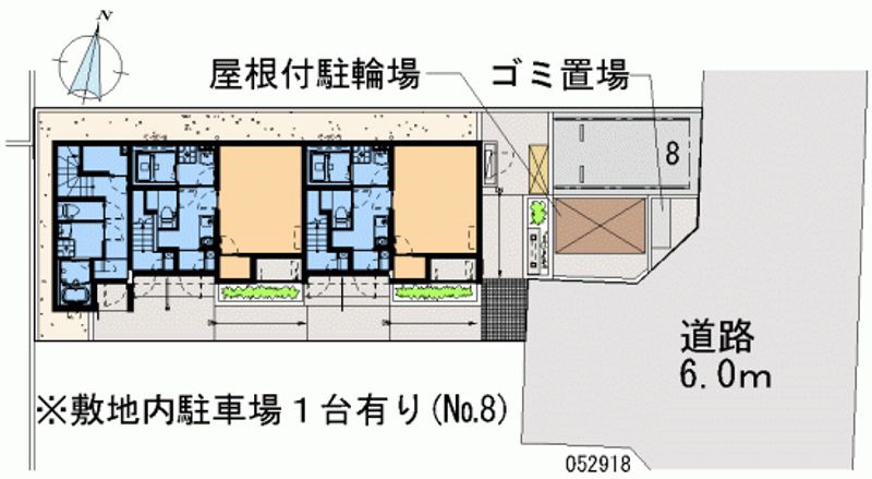 レオネクストクレストタウンＧ 区画図