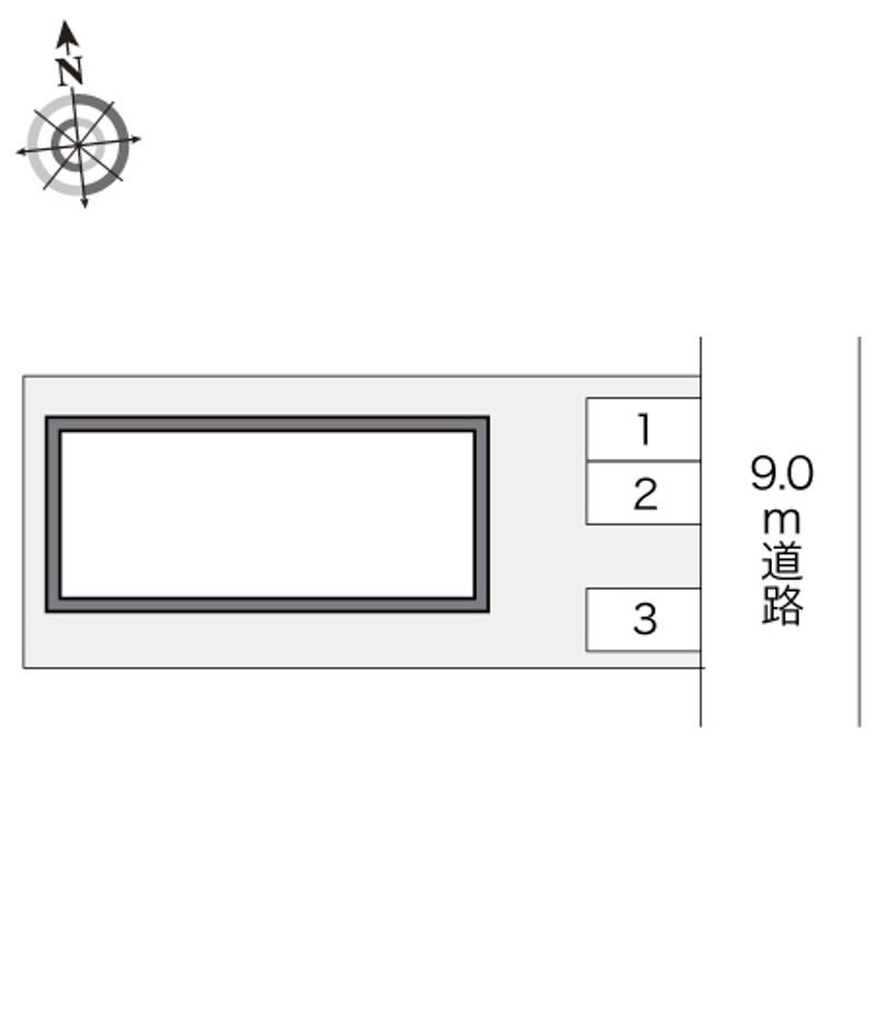 レオパレスディアコート 配置図