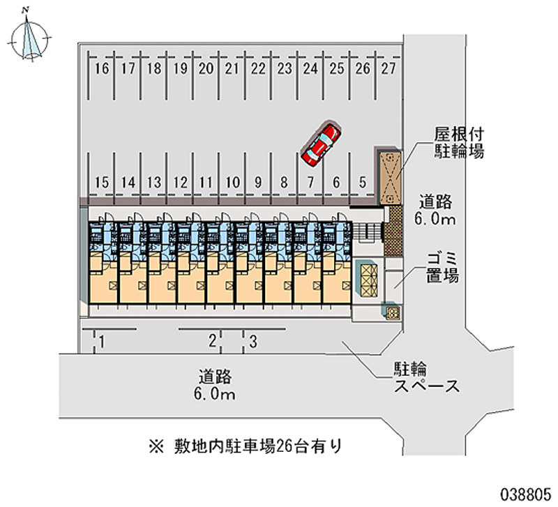 38805月租停车场