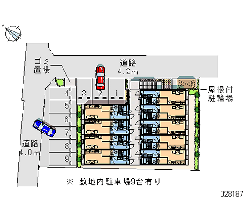 28187 Monthly parking lot