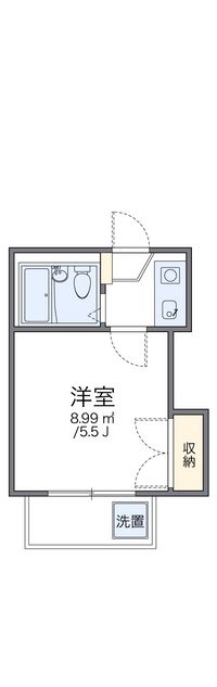 レオパレス南荻窪第２ 間取り図