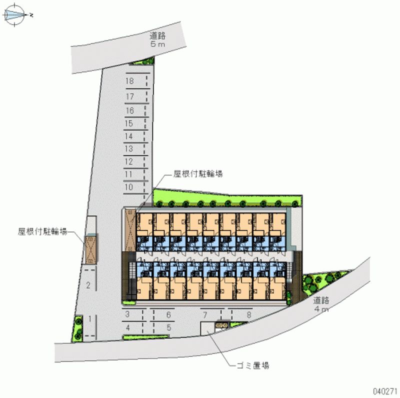 40271 월정액 주차장