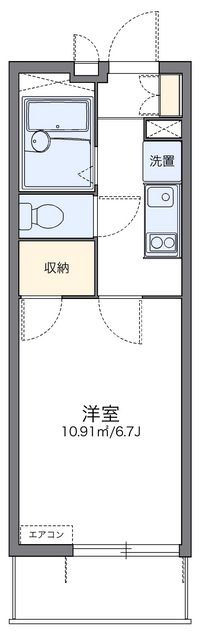 レオパレスＭａｋｅａｒｒｏｗⅢ 間取り図