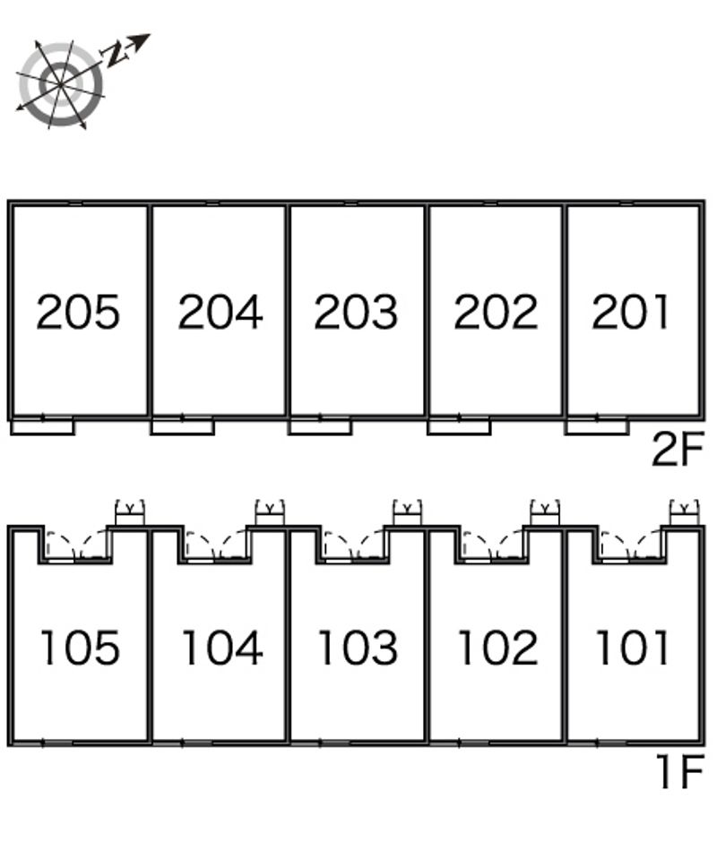 レオネクストプレイズ向ヶ丘 間取り配置図