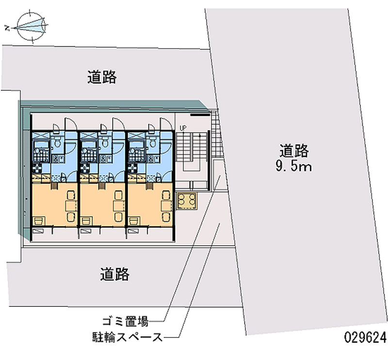 レオパレスＡＳＡＨＩ 区画図