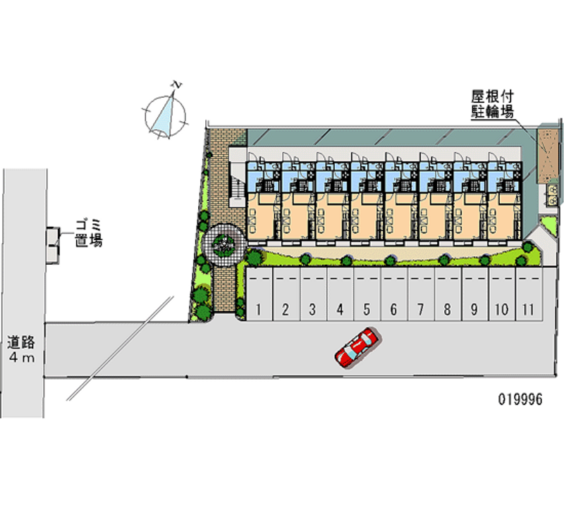 19996 bãi đậu xe hàng tháng