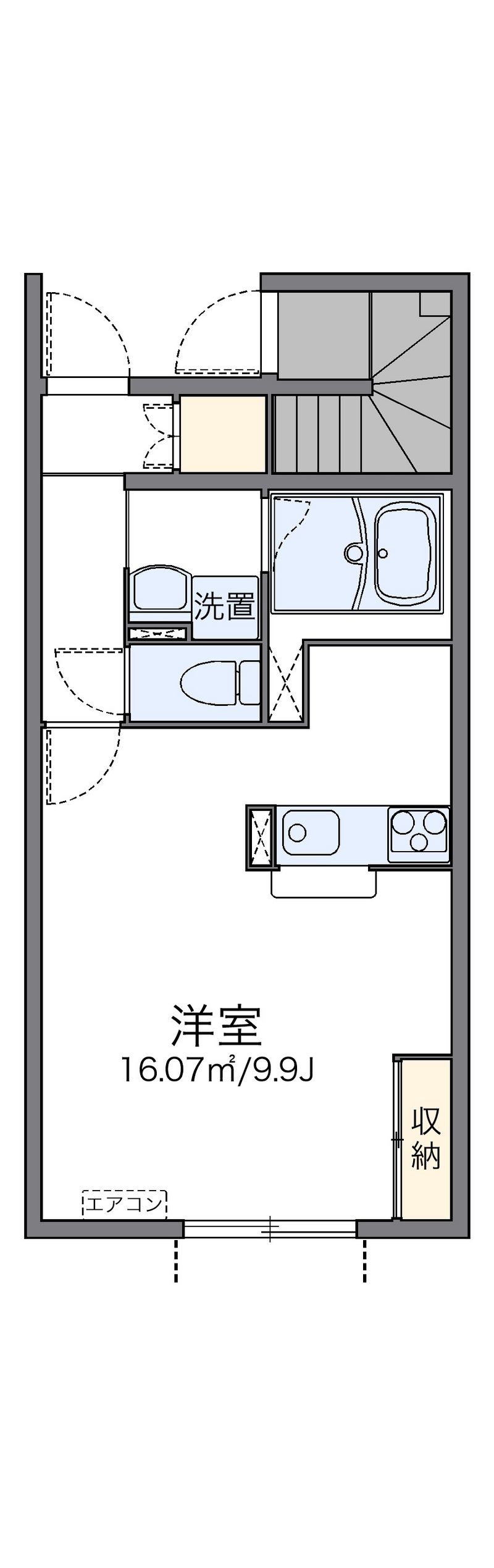 レオネクストＭＡＲＵＹＡＳＵ 間取図