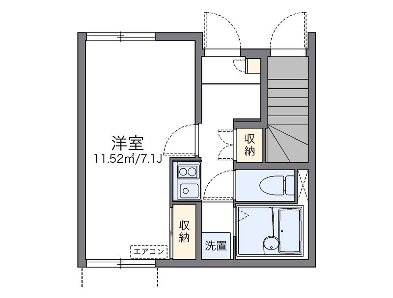 レオネクストフォレストＴ＆Ｔ 間取図