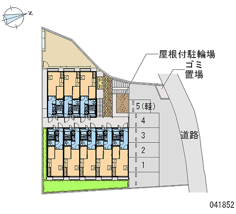 41852 Monthly parking lot