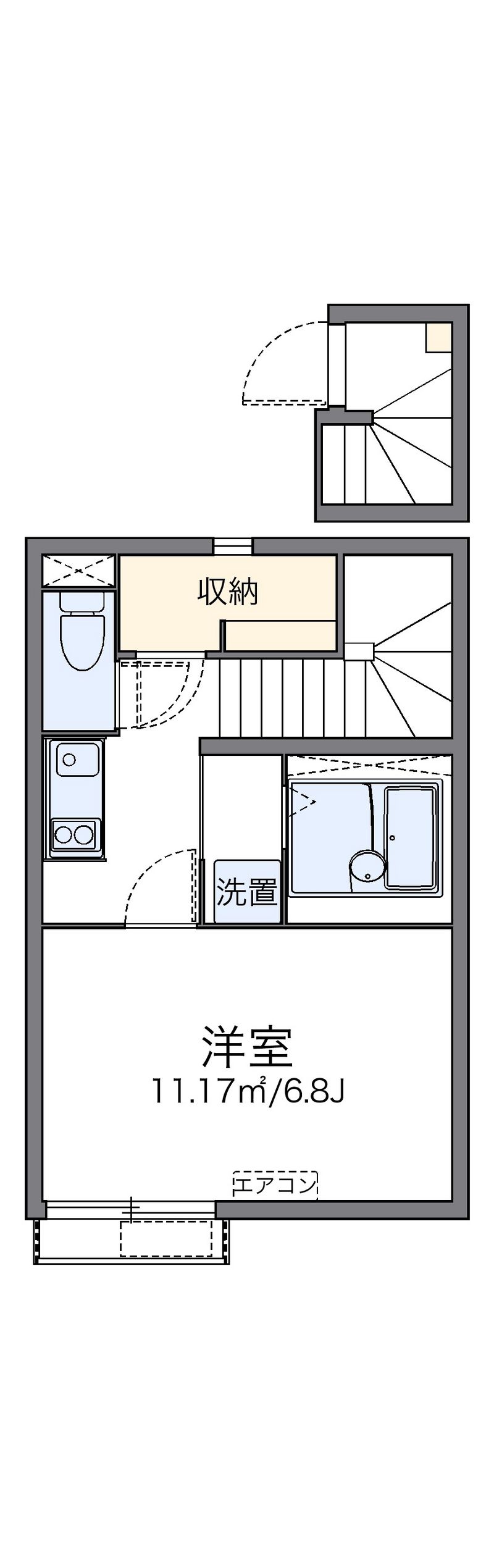 レオネクストグランドゥール大州 間取図