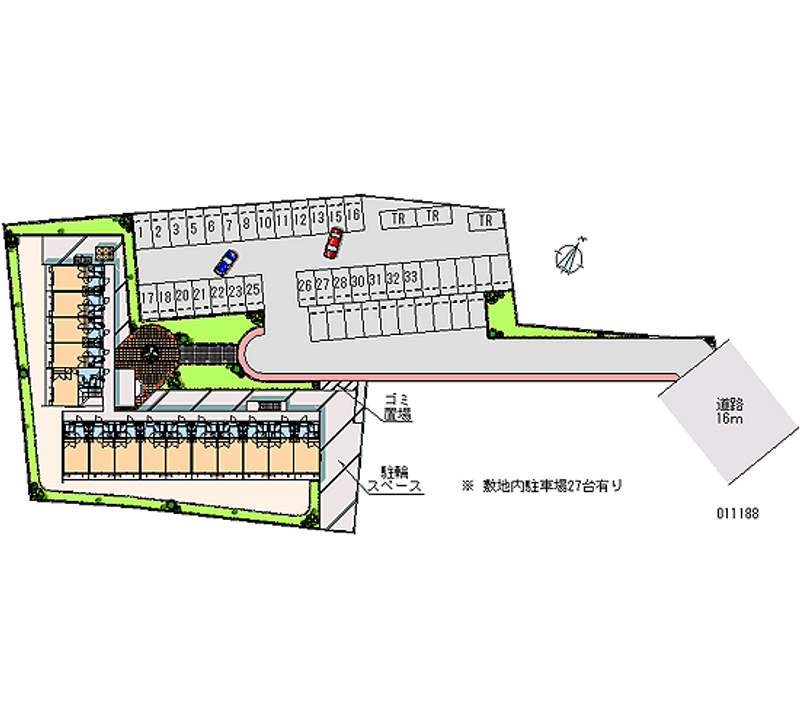 11188月租停车场