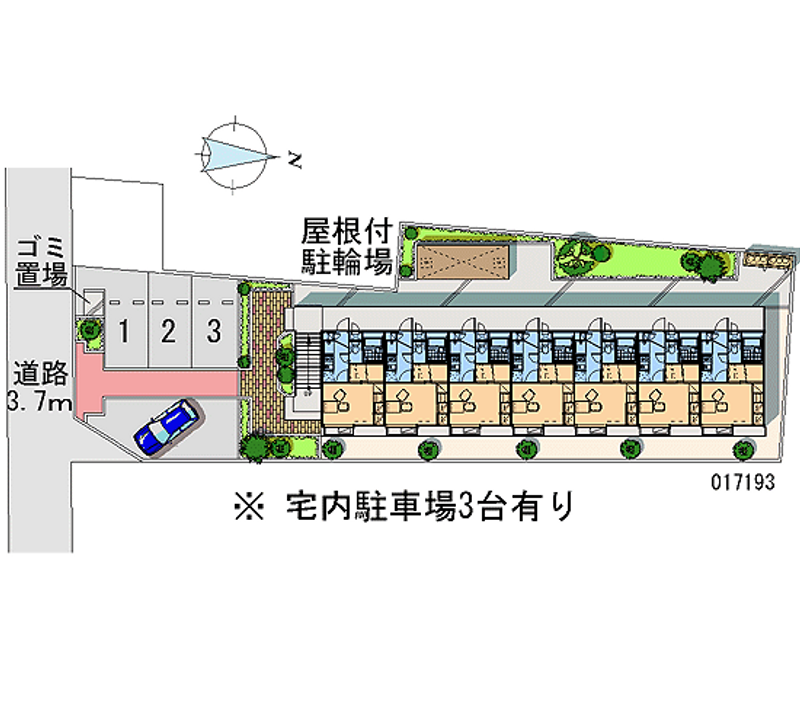 17193月租停車場