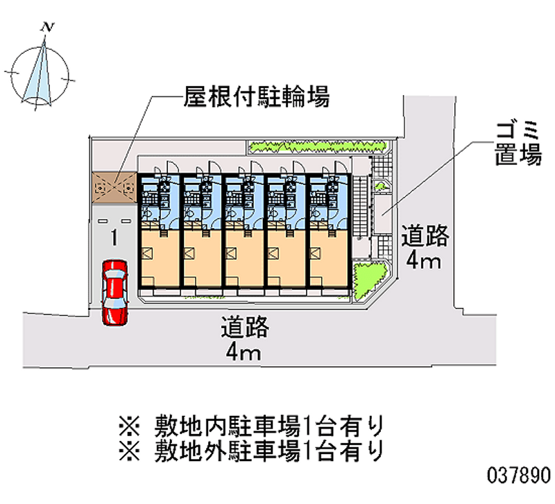 37890 Monthly parking lot