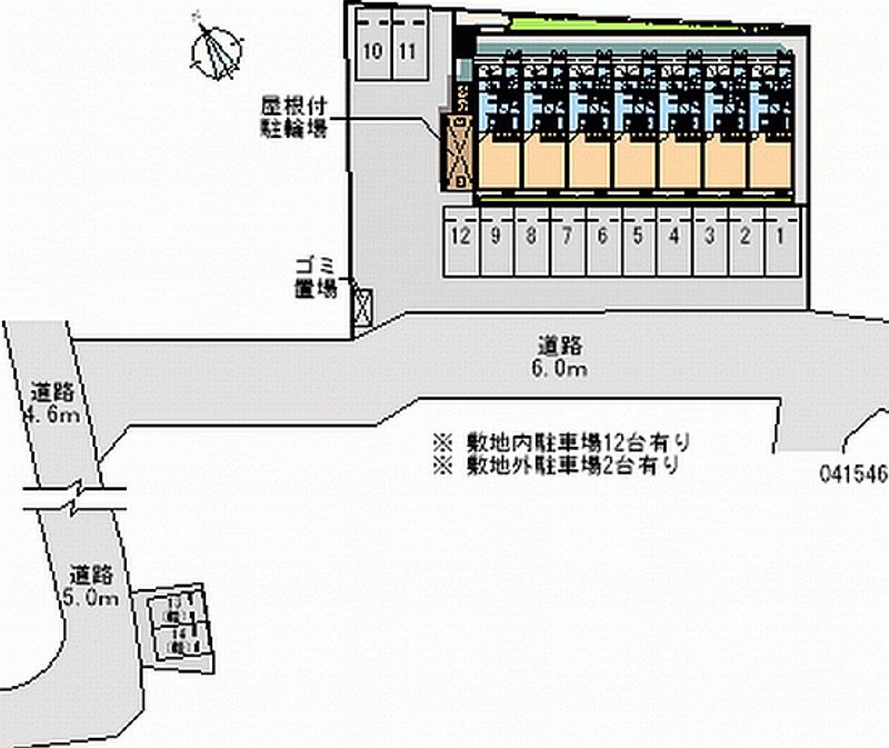 41546月租停车场