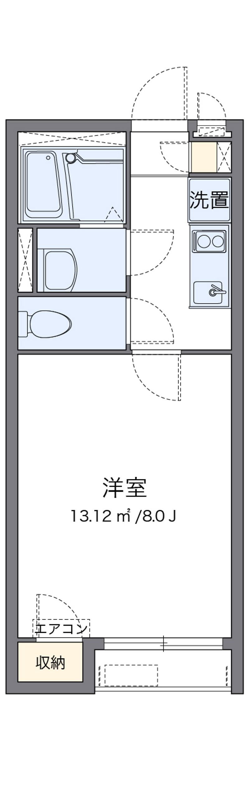 クレイノｇハイム 間取図