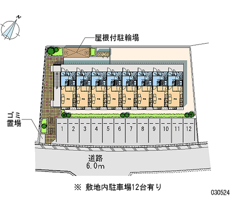 30524 Monthly parking lot