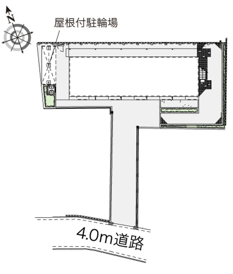 レオパレスエリジェ 配置図