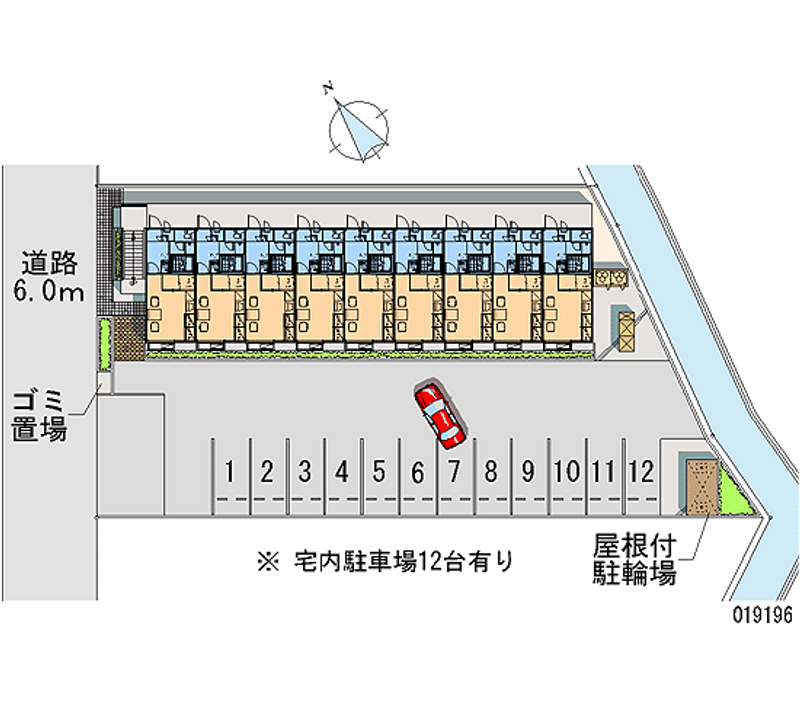 レオパレスセイコーⅠ 月極駐車場