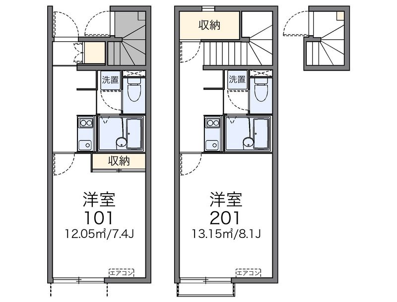 レオネクストプリマヴェーラ児島 間取図