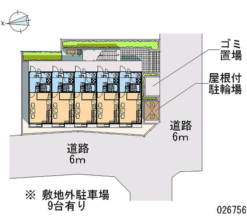 26756 Monthly parking lot