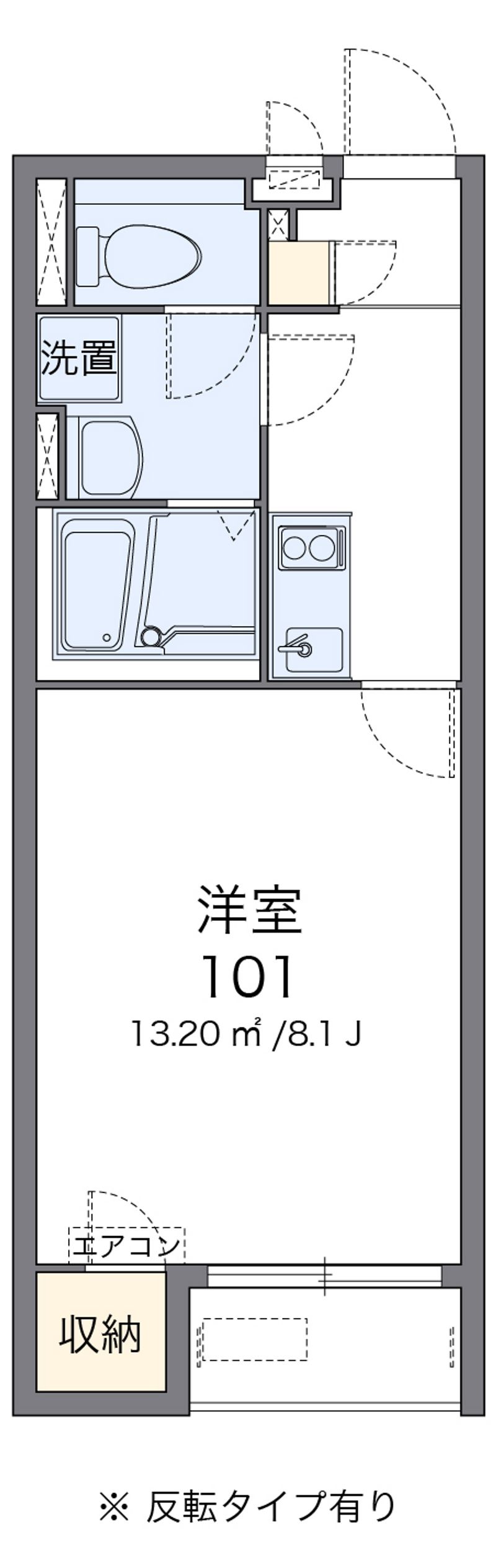 クレイノメモワール山科 間取図