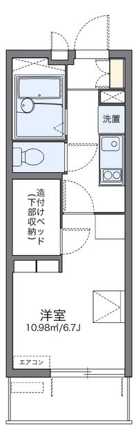 レオパレス大幸 間取り図