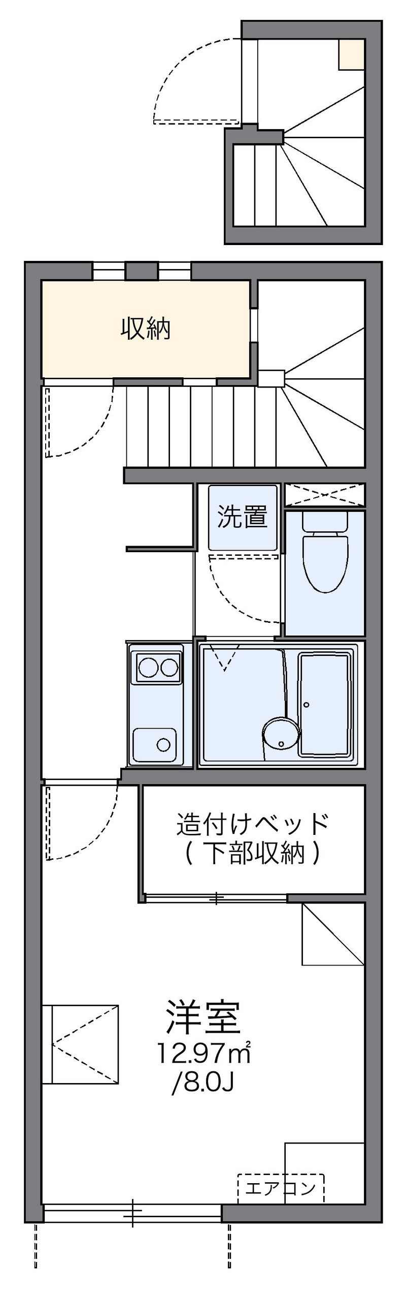 レオネクストミナミ 間取図