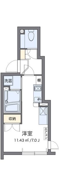 レオネクストプレミアム代々木 間取り図