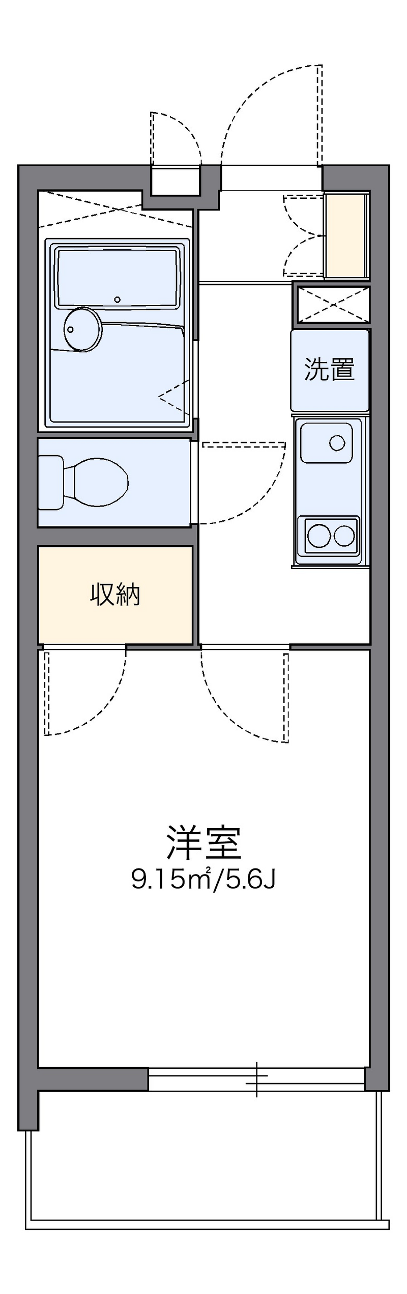 レオパレス久保吉 間取り