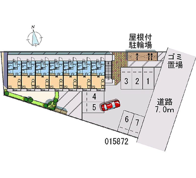 15872月租停車場