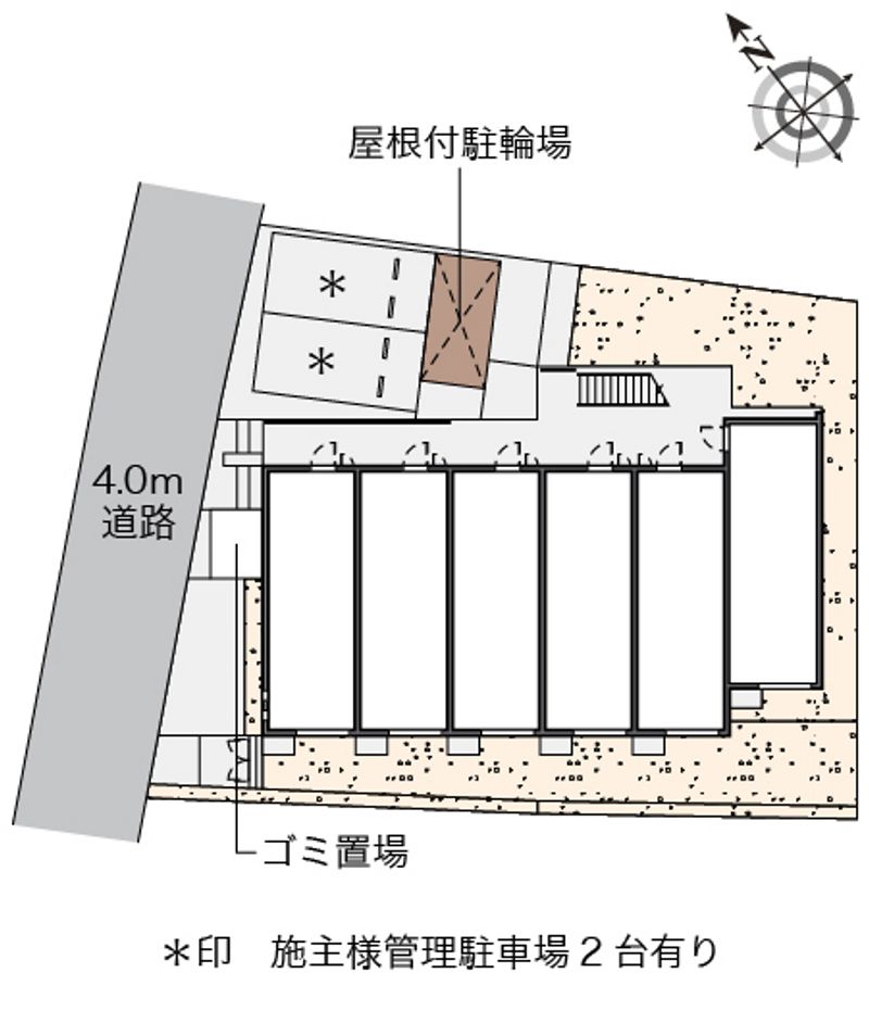 クレイノオトーニョ 配置図