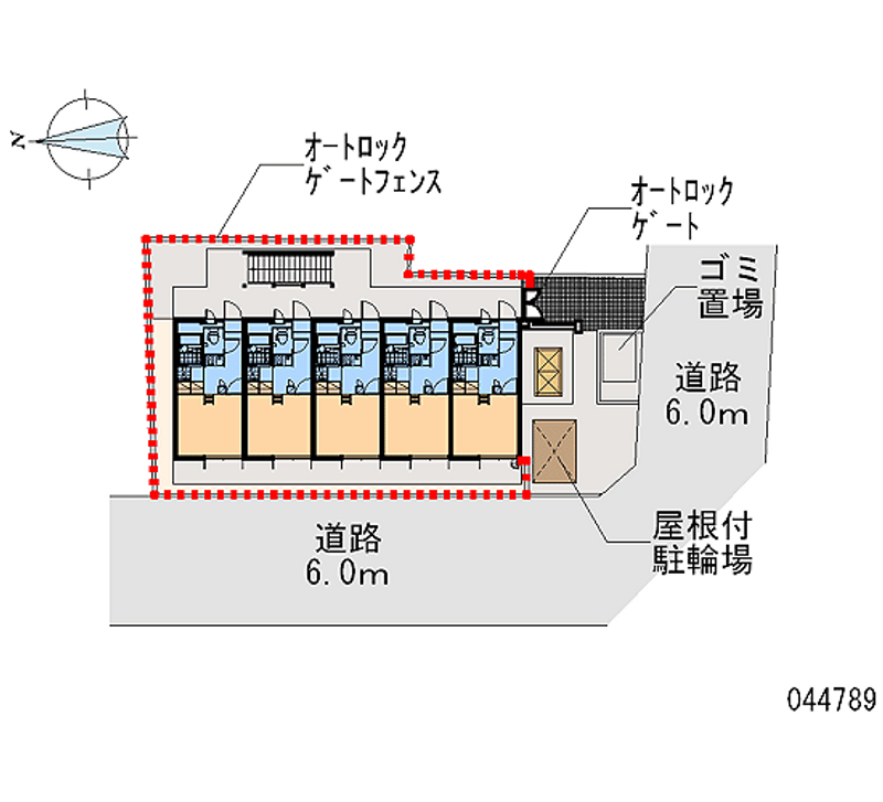 レオパレスシティセントラル 区画図