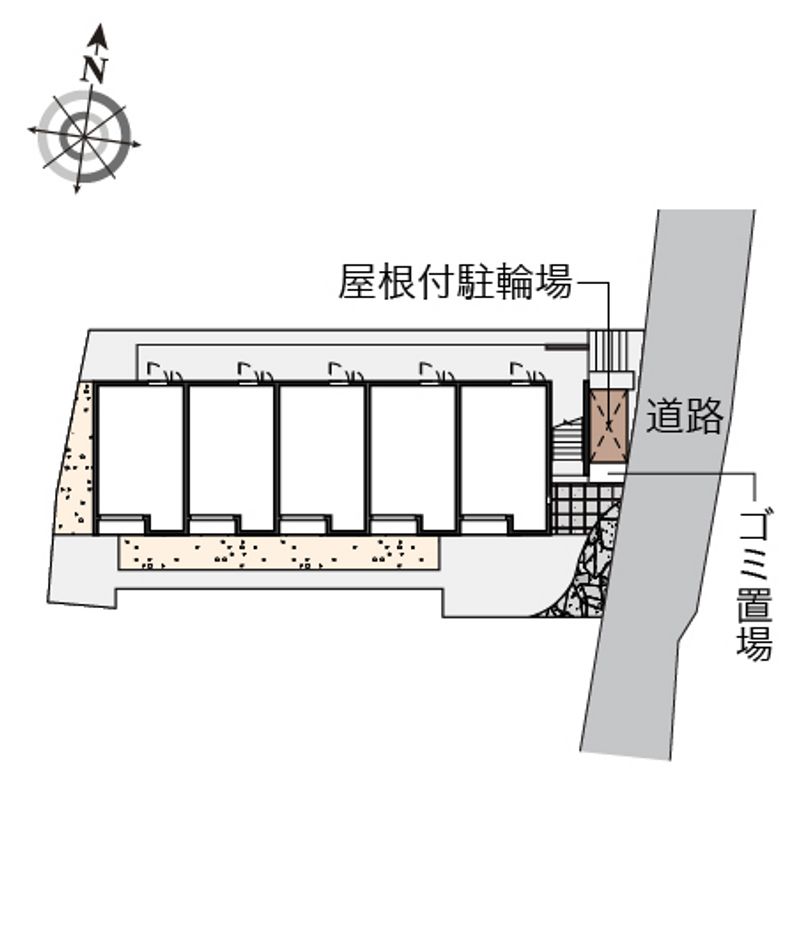レオネクストフレグランス 配置図