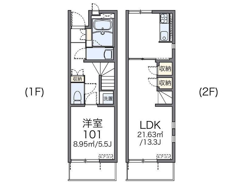 レオネクストＲＥＮ 間取図