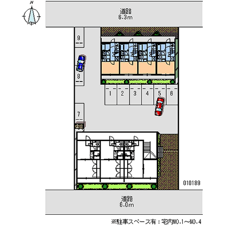 10189 Monthly parking lot