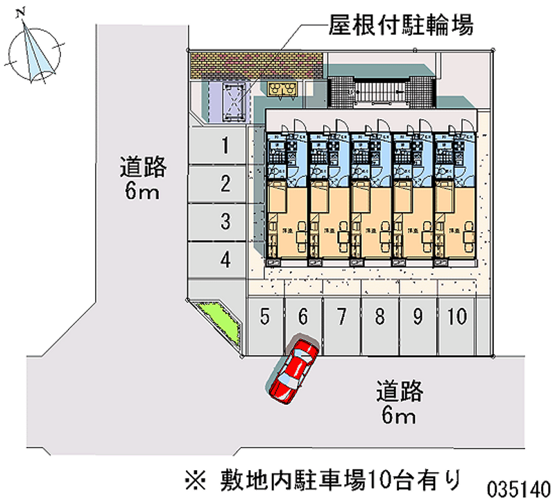 35140 Monthly parking lot