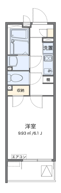 レオネクストル　リシュブール 間取り図