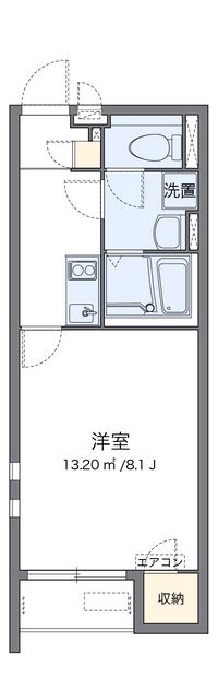 クレイノヴィクトワールⅠ 間取り図