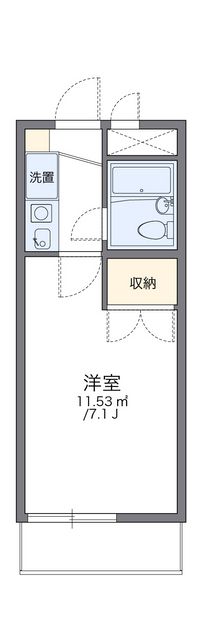 レオパレスＲＸ豊田梅坪 間取図