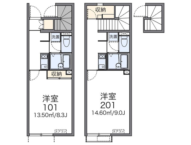 レオネクストリッツ　ベル 間取図