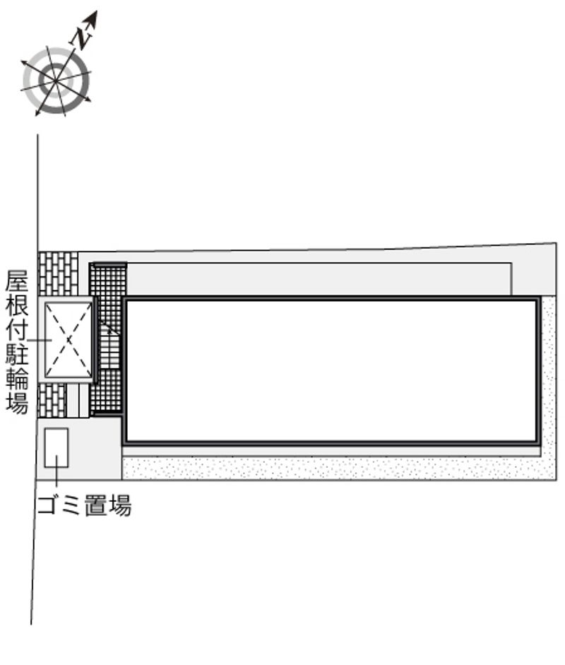 レオパレスアイビス　Ａｙａ 配置図